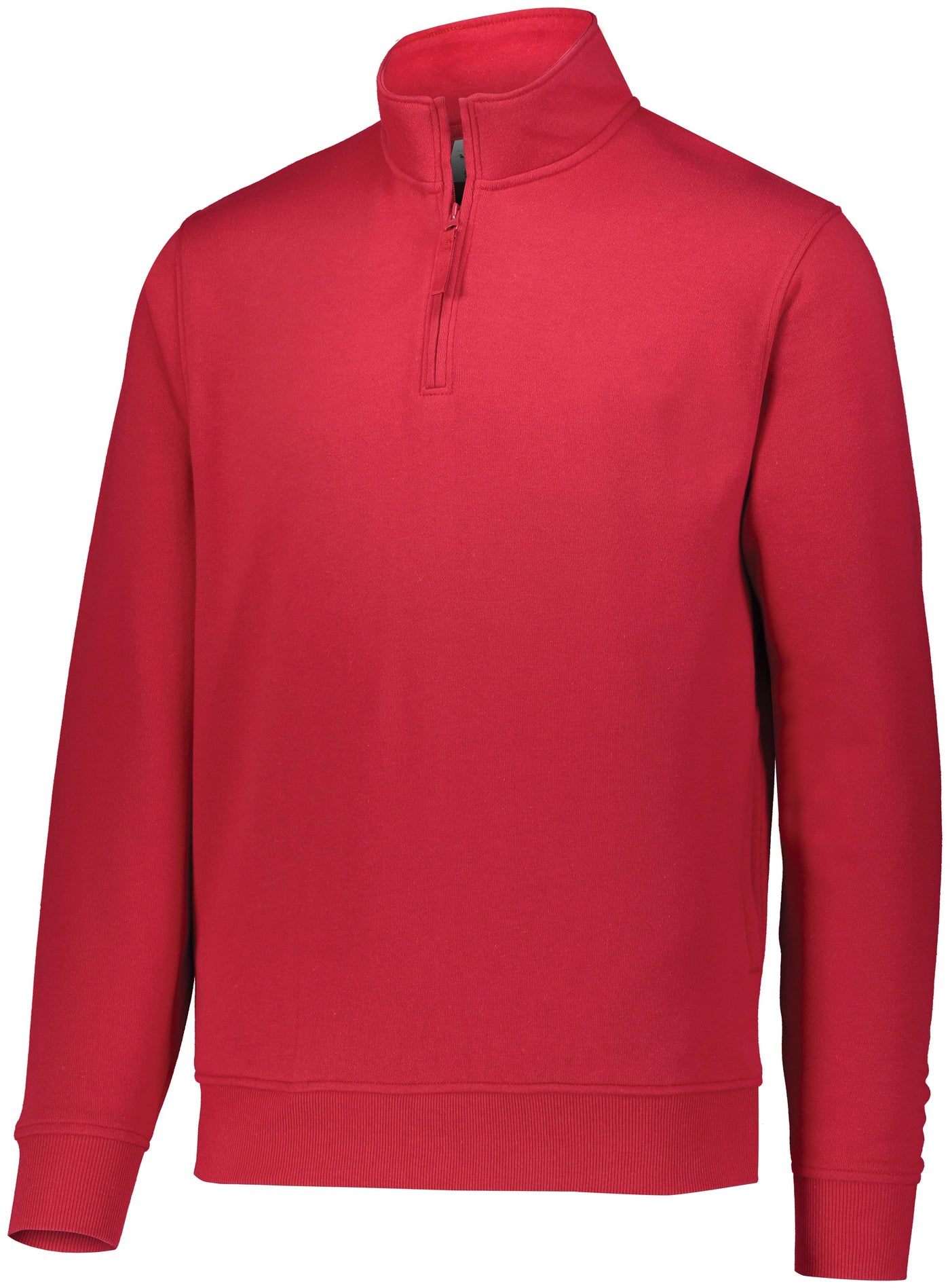CHS Red Fleece 1/4 Zip with CHS logo