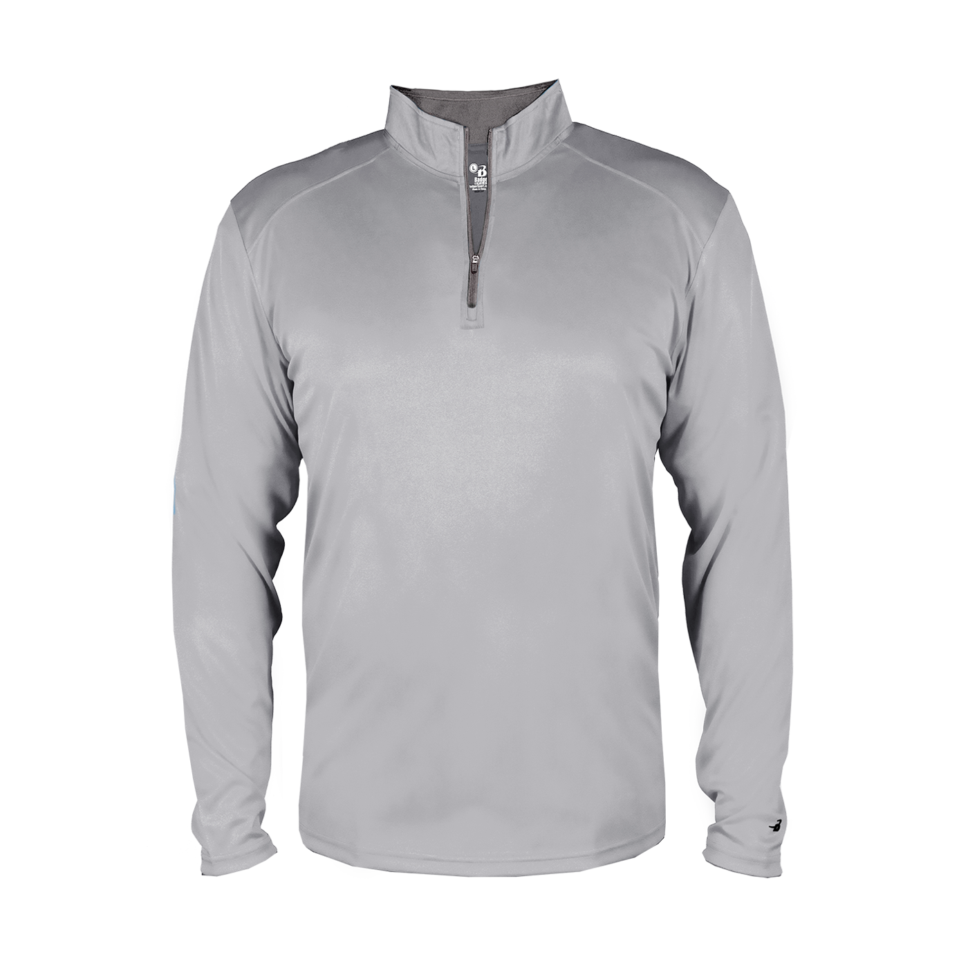 MOHI Men's Grey 1/4 Zip Pullover