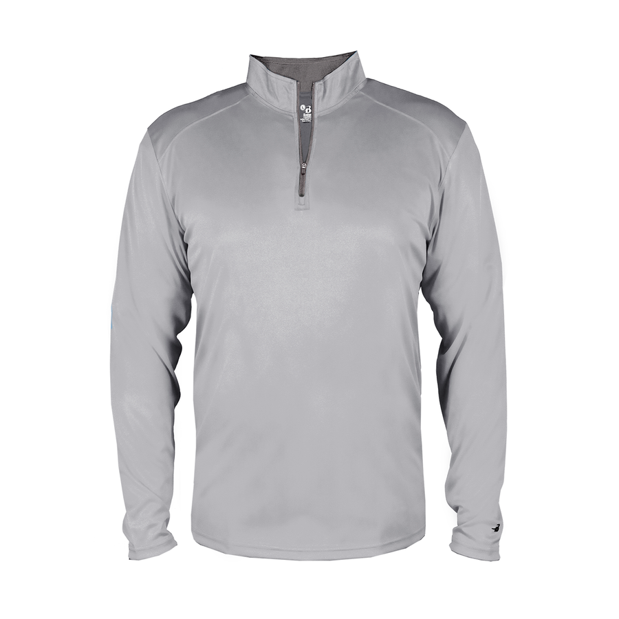 MOHI Men's Grey 1/4 Zip Pullover
