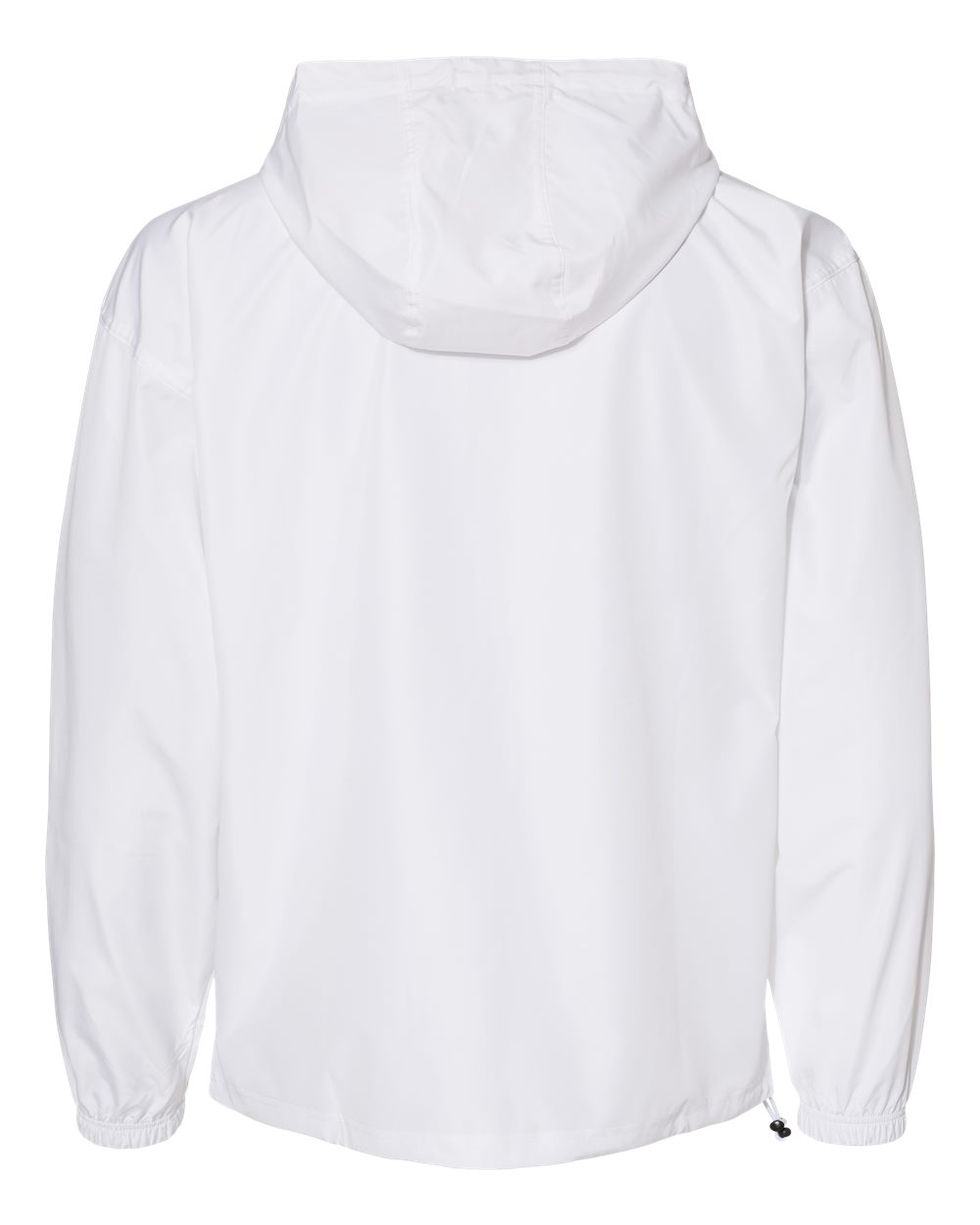 P2P White Wind Jacket with P2P Logo