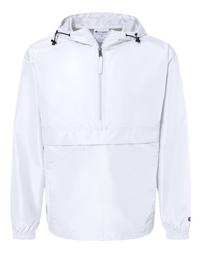 P2P White Wind Jacket with P2P Logo
