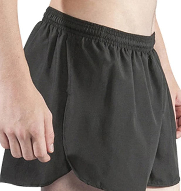 Black Racing Shorts 3" Men's