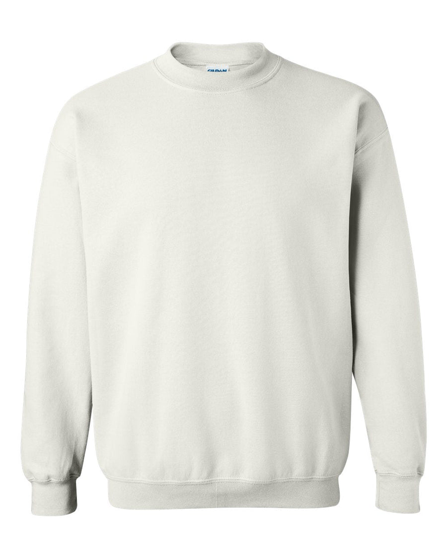 RC White Crew Neck Sweatshirt with RC Logo
