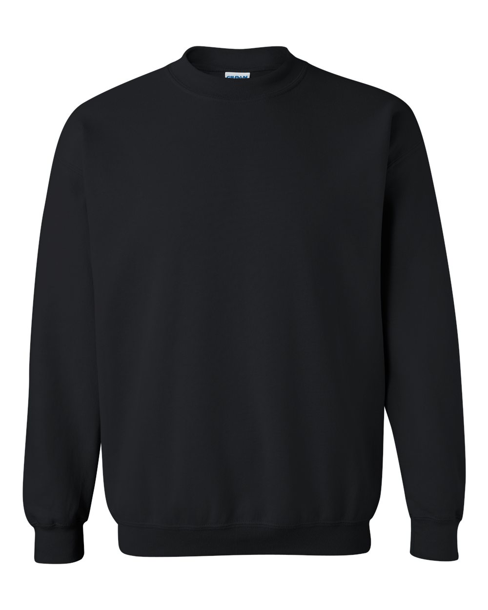 P2P Black Crewneck Sweatshirt with P2P Logo