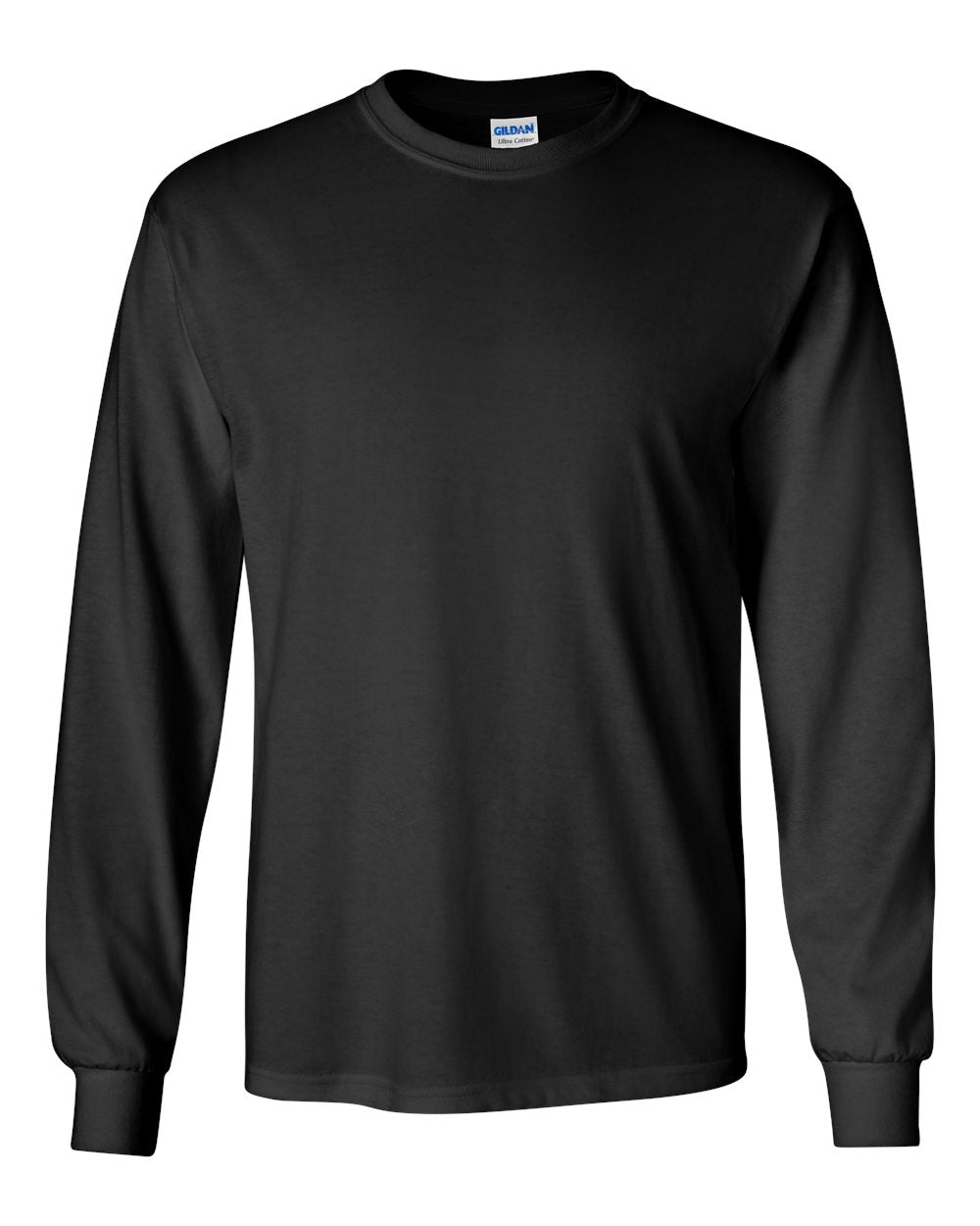 P2P Black Long Sleeve T-shirt with P2P Logo