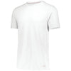 MOHI White Short Sleeve Shirt with Monarch Logo